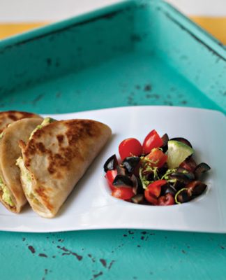 Creamy Avocado Quesadillas