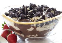 Chocolate Cookie Crunch Trifle