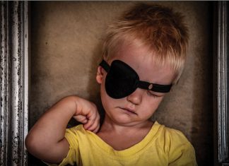 In the Blink of an Eye // A harmless costume accessory turned out to be not so harmless