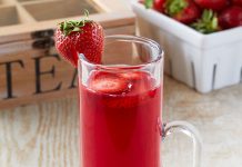 Strawberry Lemon Ginger Tea