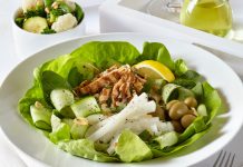 Grilled Chicken Salad with Lemon Vinaigrette