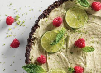 Lime Custard Tart