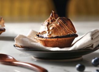 Blueberry and Corn Pie