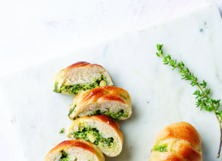 Spinach Ricotta Challah
