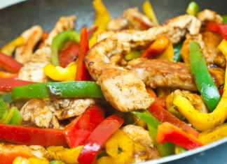 Quick Chicken & Peppers
