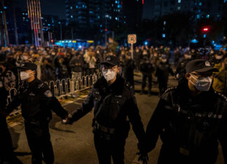 Protests Against Lockdowns Rock China // China’s zero-Covid policy caused economic havoc. Now it IS creating civil unrest.